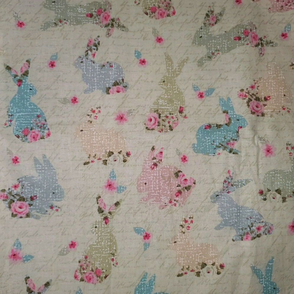 Easter bunny table runner